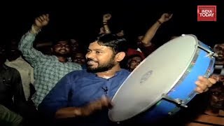 Kanhaiya Sings Azadi In Begusarai Speaks About Azadi Anthem amp Being Called As TukdeTukde Gang [upl. by Kcirdek]