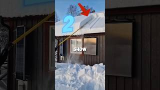 ❄️ How to Clear Snow Off Your Roof in Just Two Easy Steps 🏠 [upl. by Dempstor843]