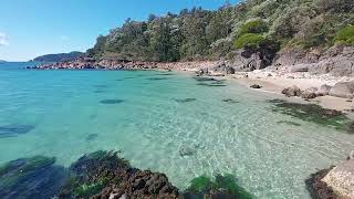 A peaceful beach at Hawks Nest Australia [upl. by Mcnelly]