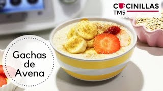 Gachas de Avena Básicas  Porridge  Desayuno Saludable Fit  Recetas Thermomix [upl. by Lyrac]