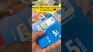 ജർമ്മനിയിൽ🇩🇪 Recharge Coupons ഉപയോഗിച്ച് Charge ചെയ്യാം  Lidle connect  Malayalam germany mallu [upl. by Nitsa]