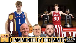 Liam McNeeleys decommitment and what it means for Mike Woodsons Indiana future  DTF PODCAST [upl. by Cathi]