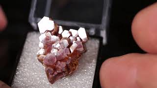 Vanadinite Mibladen mining district Midelt Province DrâaTafilalet Region Morocco [upl. by Ray877]