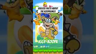 USELESS Facts about the Koopalings Iggy Koopa [upl. by Ruamaj]