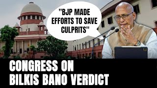 Bilkis Bano Case BJP Made Efforts To Save Culprits Says Abhishek Singhvi On Top Courts Decision [upl. by Innek]