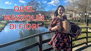 Quel mazzolin di fiori eseguito da Maria Vita musica organetto folk [upl. by Nylikcaj]