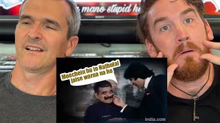 Sharabi Movie Funny Sence  Mooche Ho Toh Nathulal Jaise Ho  Amitab Bachchan REACTION [upl. by Lola]