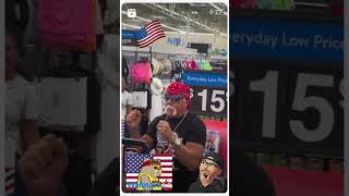 Hulk Hogans Hulkamania running wild at Walmart [upl. by Rabma400]