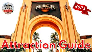 Universal Studios Florida ATTRACTION GUIDE  All Rides  Shows  2023  Universal Orlando Resort [upl. by Athene303]