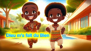 DIEU MA FAIT DU BIEN louange Comptine chrétienne bébé comptineafricaine [upl. by Elysha]