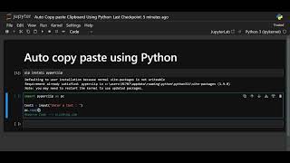 Day 186  Auto copy paste using python [upl. by Marney]