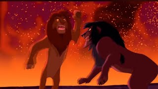 SIMBA VS SCAR “THE LION KING” REVERSED [upl. by Cohe]