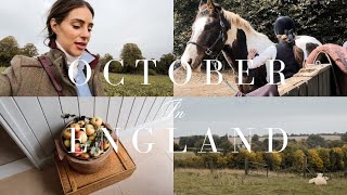 AN AUTUMN VLOG  OCTOBER IN ENGLAND  Lydia Elise Millen [upl. by Ahsieyn544]