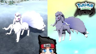 SHINY Alolan Ninetales in Pokemon Legends Arceus [upl. by Adriaens702]