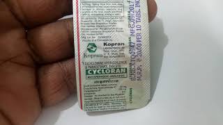 Cycloran Tablet Uses Side effects Reviews and Precautions in hindi [upl. by Wertheimer852]