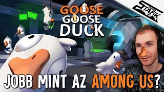 Goose Goose Duck  1Rész Ki a GONOSZ Jobb mint az Among Us  Stark LIVE [upl. by Paten955]