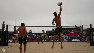 2018 AVP Hermosa Beach Mens Open Marciniak amp Zaun vs Drost amp Lorenz [upl. by Llerrom]