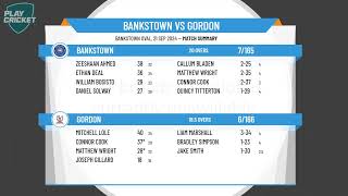 Bankstown v Gordon [upl. by Ahseken]