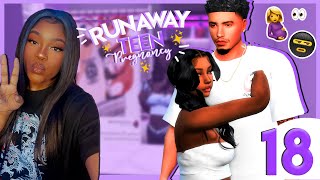 Burglars Fake Pregnancy amp Dating Gio 😮  Runaway Teen Pregnancy Challenge 18 [upl. by Malamut]