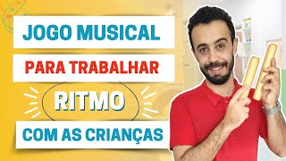 JOGO MUSICAL para MUSICALIZAÇÃO  Atividade Musical Ritmo  MUSICAR  Vinícius Eufrásio [upl. by Pietro]