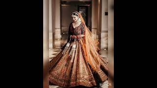 Bridal lehenga designs 😍shortvideo viralvideo [upl. by Maia323]