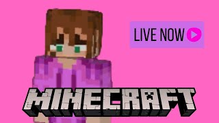 LIVE Minecraft Starfall  Building [upl. by Franckot367]