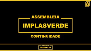 ASSEMBLEX LTDA  AGC IMPLASVERDE  Continuidade 02122024 [upl. by Dloniger]