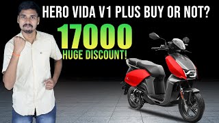 Huge Price Drop Hero Vida V1 Plus Electric Scooter  Flipkart  EV Bro [upl. by Durno]