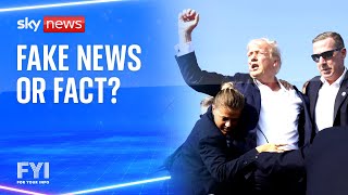 Fake News or Fact Trump Shooting Claims [upl. by Stanislaw]