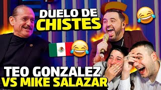 🇪🇸 REACCIÓN a TEO GONZÁLEZ vs MIKE SALAZAR 😂🇲🇽 IMPOSIBLE NO REÍR 🔥 esto es ÉPICO [upl. by Ait127]