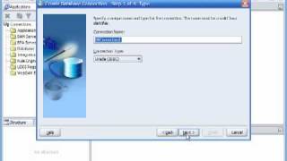 4ADFHow to create db connection in JDeveloper [upl. by Nahsin824]
