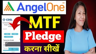 Angel One MTF Pledge  Angel One Pledge Holding  Angel Broking me Pledge करना सीखें MunniDas566 [upl. by Silvestro]