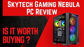 Skytech Gaming Nebula PC Desktop Review – Intel Core i5 13400F NVIDIA RTX 4060 1TB SSD 16GB RAM [upl. by Angelika959]