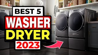 Best Washer and Dryer Stackable On The Market 2023  Top 5 Washer Dryer Review  Unique products [upl. by Colner78]