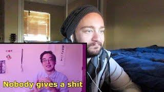 TV FILTHY FRANK Loser Reads Hater Comments 1 Reaction Video [upl. by Annav]