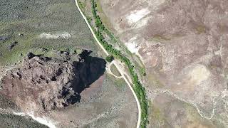 Drone flight over Succor Creek Oregon headed north [upl. by Wiles]