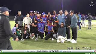 DPL 2024 Final Dallas Rhinos vs Punjab Lions [upl. by Thurman]