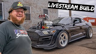 Rebuilding 2000HP Burnout Car Live [upl. by Kellen]