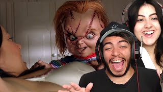 CHUCKY TENTE NÃO RIR  REACT [upl. by Yager]