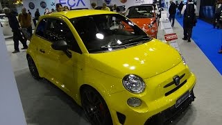 2016  Abarth 695 Biposto Record  Exterior and Interior  Zürich Car Show 2015 [upl. by Churchill]