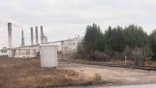 LSRC 4306 amp LSRC 4305 in Alpena Mi on November 5th 2024 [upl. by Thormora]