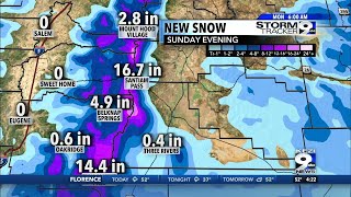 Goodbye Sun Rain returns Saturday light snow possible for some communities [upl. by Teragramyram]