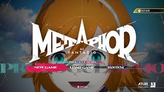 Metaphor ReFantazio  Melancholy Star Main Menu Theme Song  10Minute Loop [upl. by Pirzada]