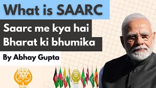 सार्क में क्या हो भारत की भूमिका  saarc [upl. by Tteve]