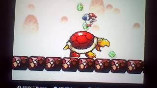 Lets play SMW2 Yoshis Island Part 53 Hookbill The Koopas Castle amp World 4 Boss Battle [upl. by Anaes718]