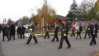 2024 ANAVETS 262 Remembrance Day Parade ft 2824 COPS Army Cadet Band [upl. by Neened877]