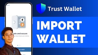 How To Import Wallet In Trust Wallet [upl. by Cronin679]