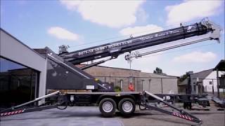 Anhängerkran  Trailer Crane AHK 36 [upl. by Ymrots]