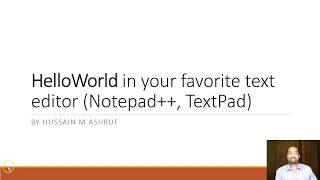 HelloWorld in your favorite text editor [upl. by Leund]