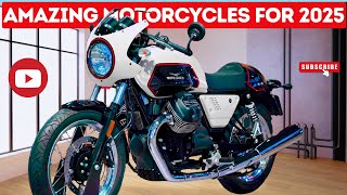 TOP 10 BEST NEW AMAZING MOTORCYCLE FOR 2025 [upl. by Ahso]